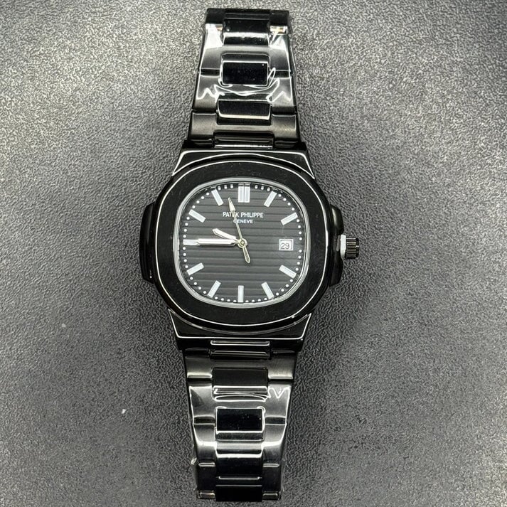 Patek Philippe Nautilus Full Black Wexton Watches 