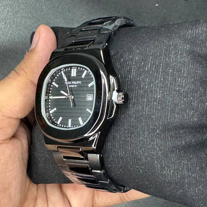 Patek Philippe Nautilus Full Black Wexton Watches 