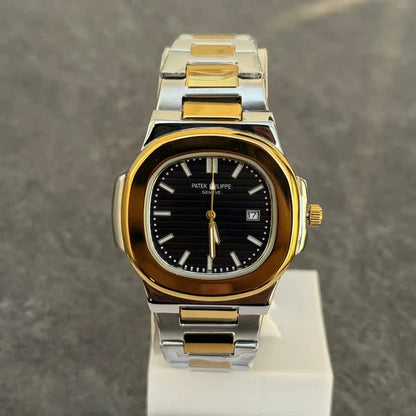 Patek Philippe Golden Black Wexton Watches 