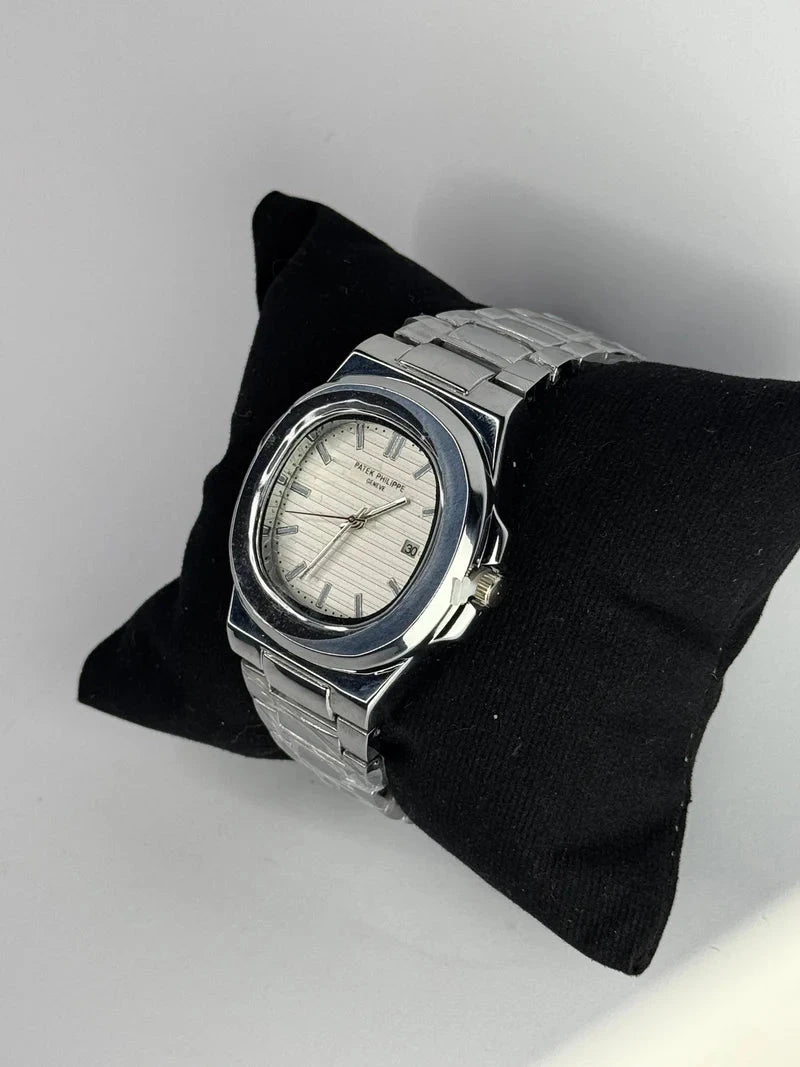 Patek Philippe Nautilus Silver Dial Wexton Watches 